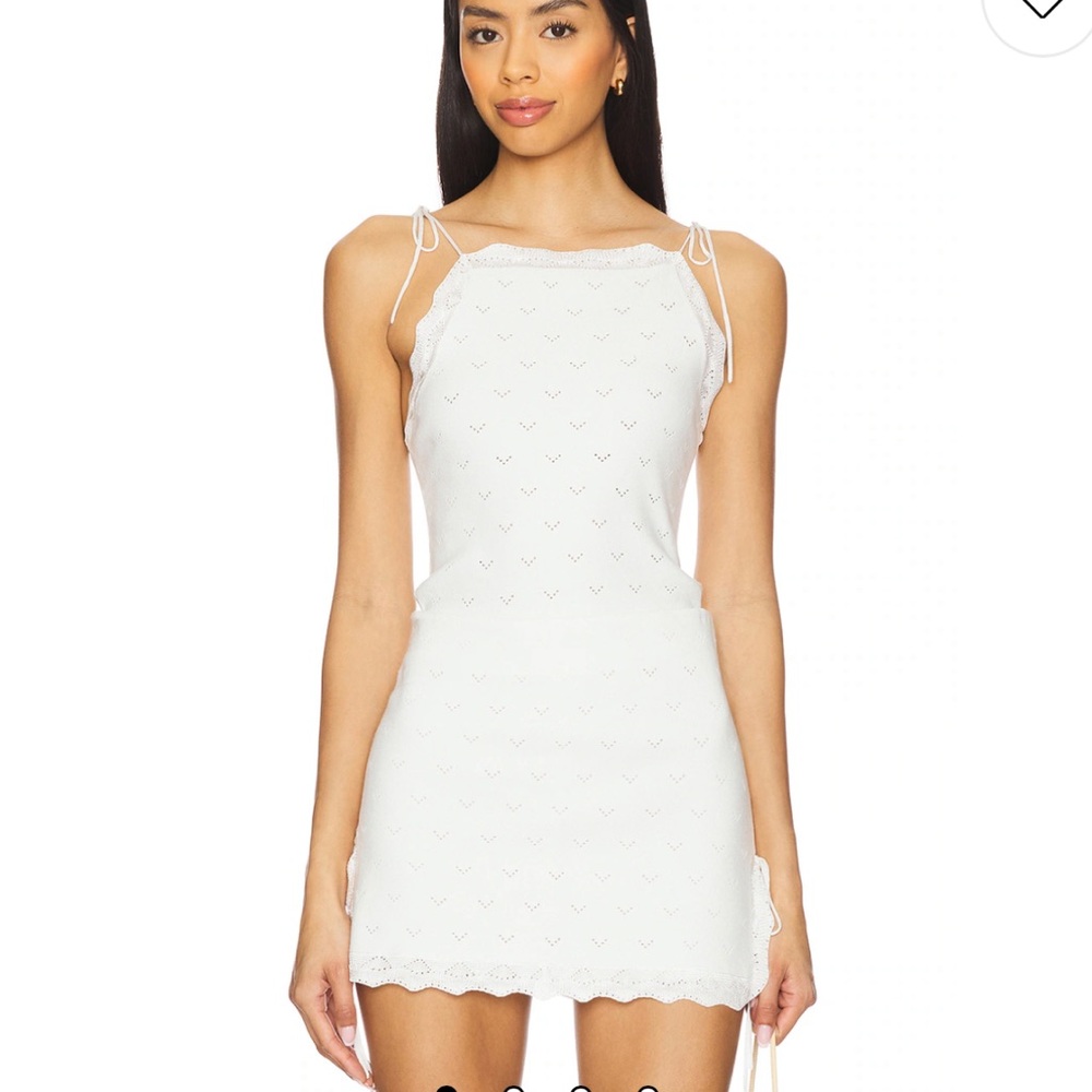 Amanda Uprichard White Mini Skirt